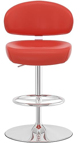 Deluxe Casino Barhocker, Rot