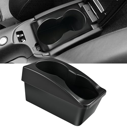 CTDOESO Mittelkonsolen Getränkehalter Mittelkonsole Becherhalter für Porsche Boxster 996 986 911 1997-04 für Porsche Carrera 1999-2004,Passt die meisten Becher in Standardgröße