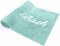 Casa Service LAURA Tappeto Bagno, Camera da Letto, Lavabile e Assorbente, Morbido decorato con scritta Bath (C - Teal Blue, 40x60cm)