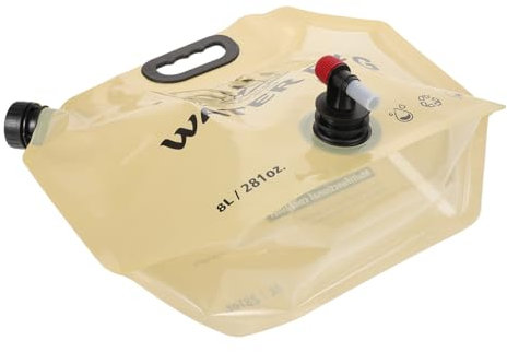 INOOMP Faltbarer Camping Wasserbeutel Aus Langlebigem Pvc Groß Volumen Tragbarer Wasserbehälter Für Outdoor Reisen Wandern