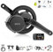 Bafang Mittelmotor 48V 750W BBS02B Ebike Umbausatz mit Multifunktions EKD01 Mehrsprachig Display, 8fun Motor für BB100mm Mountainbike Rennrad Pendlerfahrrad DIY eBike Kit