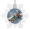 Weihnachtsbaumschmuck, Weihnachts-Schneeflocken-Ornamente, hängende Weihnachtsbaumschmuck