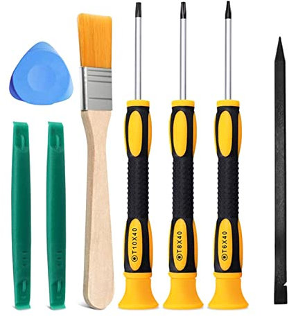 8 pièces/jeu de tournevis T8 Ouverture Outils Vis Conducteur Réparation Curieux Outils pour XboxOne Xbox360 PS-3 PS-4