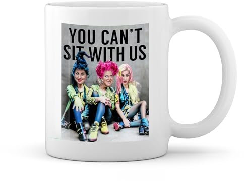 GR8Shop You Can'T Sit With Us Hocus Pocus Witchers Colorful Bianco tazza di caffè Mug