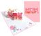 Koboko Geburtstagskarte für Mama, „Best Mom Ever”-3D Muttertagskarte mit Spruch & Blumen, Pop-Up Karte Muttertag, Glückwunschkarte zum Jubiläum, Muttertag, Geschenk für Mama Geburtstag