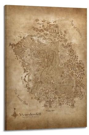 The Elder Scrolls V Skyrim Videospiel-Poster, dekorative Malerei, Leinwand, Wandposter und Kunstdruck, moderne Familienschlafzimmer-Dekoration, Poster, 20 x 30 cm