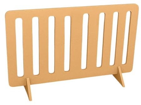 Wooden Dog Stopper – No-Drill Safety Gate for Doorways & Stairs – Lightweight, Portable, Easy Access, Smooth Hold Pet (SIZE HIGHT X WIDTH) (Natural, 50cm H x 60cm W)