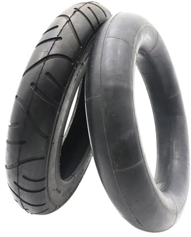 GCLANXI For Electric Scooter Inner Outer Tire 10 Inch Inner Tube Camera 10x2 For Xiaomi Mijia M365 10 Inch Electric Skateboard(A set B)