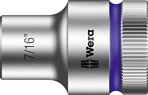 Wera 8790 HMC Zyklop-Steckschlüsseleinsatz mit 1/2 Zoll-Antrieb, 7/16 Zoll, 05003619001