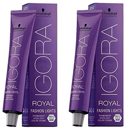 Schwarzkopf Igora Royal Fashion luces L-44 luz rubio 2 unidades