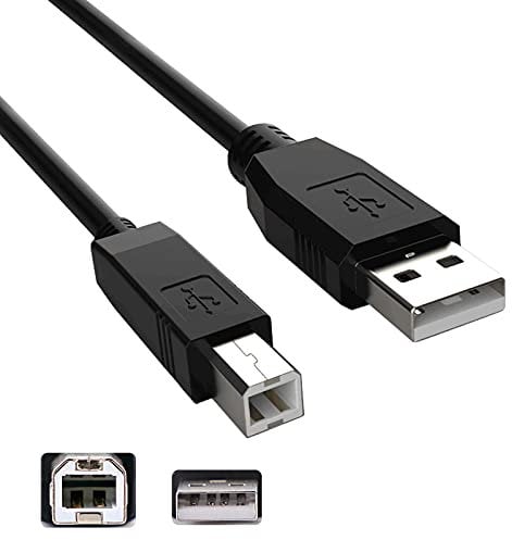 Lunling 3 m cavo USB 2.0 da A maschio a B maschio cavo di trasferimento dati cavo host per Yamaha YPG-235 76-key Portable Grand graded-action tastiera USB