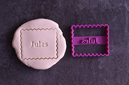 Emporte-pièce Petit-Beurre personnalisable avec prénom
