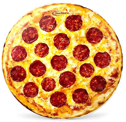 Discraft ESP Buzzz Supercolor Midrange Disc Golfscheibe, individuelles Design, Discraft-Scheiben, gerades Fliegen und ideal für alle Schwierigkeitsstufen, inklusive Mini-Marker – Pepperoni Pizza