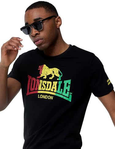 Lonsdale Herren T-Shirt Normale Passform Freedom