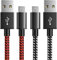 Cable de Carga para Mando de PS4, 6amLifestyle Cable de Nylon Trenzado Extra Largo Micro USB 2.0 de Sincronización de Datos Compatible con Playstaion 4, PS4 Slim/Pro, Xbox One S/X Controller