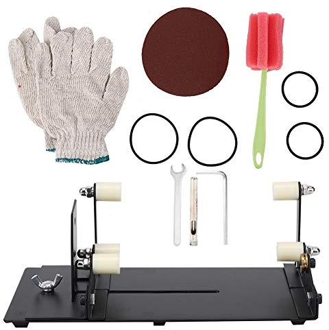 Glasflaschenschneider Kit, Cr Edelstahl Flaschenschneider DIY Maschine zum Schneiden von runden und quadratischen, Hand Weinschneidewerkzeug Dekoration Art Craft Upgrade