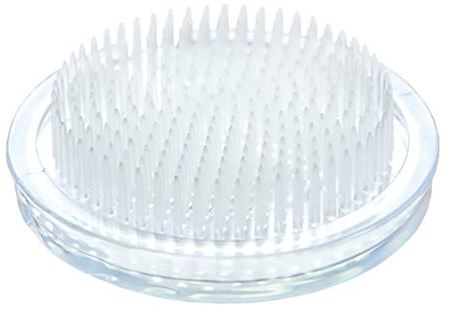 Amosfun 1Pc Transparenter Blumenarrangement Halter, Blumeneinsatz FüR Ikebana Und Dekoration, Robuster Blumenfrosch FüR Vasen Und Kreative Arrangements 7,6 x 7,6 cm