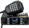 Retevis RA25 Mobiler Transceiver, Dualband Dual-Monitor, 5W/20W, 500 Kanäle, 5-Ton / 2-Ton/DTMF, 1,44-Zoll-TFT-Display, Mini Mobilradio (1 Stück, Schwarz)