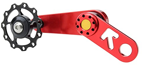 Kbsin212 Fahrrad Kettenspanner,Fahrrad Stützräder, Faltrad Kettenstabilisator Kettenspanner Singlespeed Schaltwerk Kettenführung Nabenschaltung Schaltauge 1 Kettenpresse Und 1 Installationsschlüssel