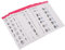 Nail Mat, Nail Art Practice Sheet, Nail Art Practice Sheet, Stereograph 12 Modes Nail Training Mat Multi Nail Shapes Easy To Clean for Nail Artist
