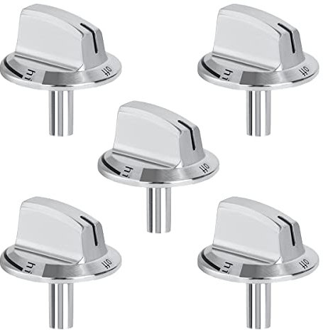 AMIUHOUN 5 paquetes Upgrade 5304525746 Botones de cocina compatibles con perillas de cocina de gas