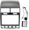 sound-way Kit Montaje Autoradio, Marco 9 Pulgadas Radio para Coche, Adaptador Compatible con Volkswagen Touareg 2002-2010 / Multivan T5 2003-2009