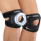 CAMBIVO 2x Patella Kniebandage Damen, Duale Patellarsehnen mit Gel-Pad für Arthritis, Knieschmerzen, Sehnenentzündung, Meniskusriss, Bandage Knie für Sport, Fitnesss (L)