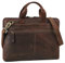 STILORD 'Ross' Vintage Bolsa Portatil de Cuero 14 Pulgadas Maletín Slim Hombre Laptop Bag Mujer Portadocumentos de Trabajo y Viaje, Color:Zamora - marrón
