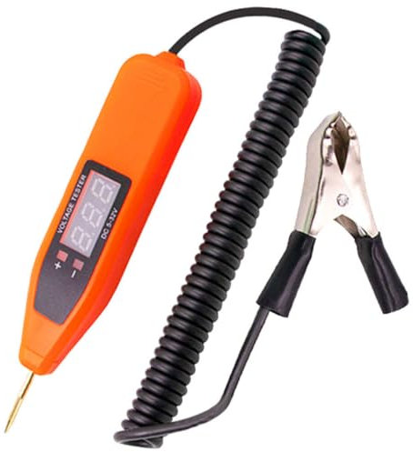 Housoutil 1 Auto-Sicherungstester – 5–32 -Digital-Stromkreistester Bleistift-Elektrowerkzeug Stromkreissonde Für Anhänger Lieferwagen Wohnmobile Motorräder Flugzeuge