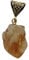 CRYSTALMIRACLE Beautiful Raw Citrine Tumbled Stone Pendant Necklace Crystal Healing Fashion Accessory For Men Women GIft