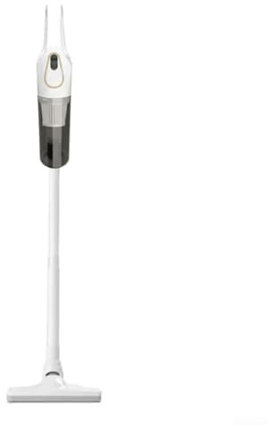 Aspirapolvere senza fili 2 in 1 leggero con motore potente da 100 W, adatto per pavimenti duri, tappeti, peli di animali domestici, ricarica USB, portatile, facile da mantenere (A-bianco)