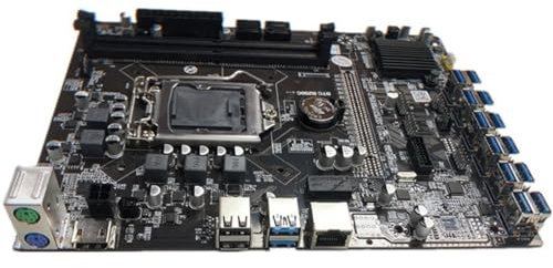 AMSLSIU B250C LGA 1151 Slot Computer Motherboard 4 USB 2.0 Ports SATA Mining Vorgesehen für B250 Desktop PC Upgrade Zubehör