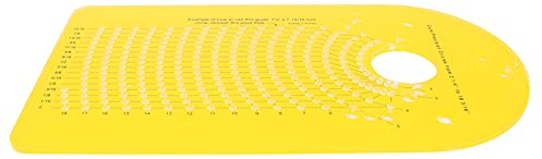 AUNMAS Circle Cutting Jig for Plunge Router, Trimmer Wood Milling Machine Accessory Woodworking Tools