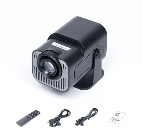 LAIZESKE HY520 Proiettore da disegno,Proiettore smart portatile da 720p per artisti,200 ANSI lumen con Wi-Fi e Bluetooth