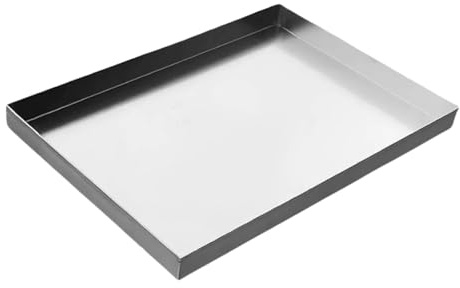 Vllentin Air Conditioner Drain Pan,Drip Tray For Air Conditioner,Drip Tray With Raised Edge,201 Stainless Steel,Simple,Multifunctional,Used To Hold Potted Plants,Washing Machines