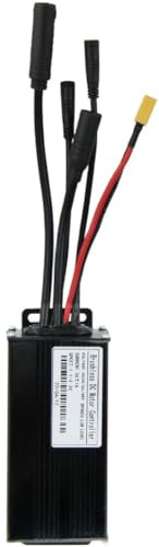 Gettimore 24V 36V 48V 26A 500W 750W 9-FET E-Bike Bürstenloser Sinus Wave Tri-Mode Controller für DC36/48V Systeme, Schwarz