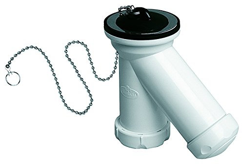 Jimten S-11 - Sifón vertical de lavabo bidé con válvula