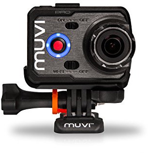 Veho VCC-007-K2PRO Muvi K-Series K-2 Pro | 4k | 1080p | HD | WiFi | Camcorder | Action Camera | Sports Camera | Action Cam | with 12MP Camera, Protective Silicone Case, Smart LCD Touch Detachable Screen and Carry Case