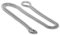 Akitsune Baca Kette 70cm | 3mm breit | Halskette Frauen Herren Box Rolo Edelstahl Karabiner Minimalist Herrenhalskette - Silber