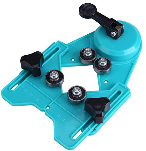 Yosoo 4 mm-80 mm Montagevorrichtung Bohrschablone Aussparungsfinder für Marmor Keramik Glas