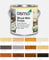 Osmo Wood Wax Finish 3103, Light Oak Satin Finish, 750ml - Durable Furniture Wax for Wooden Furniture, Water-Resistant Floor Wax, Wood Treatments - Ideal for Oak, Pine & More