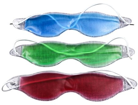 gel eye mask 3 pieces cooling eye masks with safe liquid to (as shown)