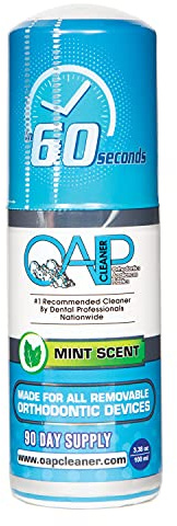OAP Cleaner - Cleans and Sterilizes Removable Dental and Ortho Appliances - Foam, 3-to-4 Month Supply …