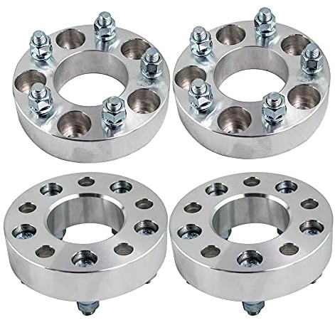 maXpeedingrods 4x Separador de Rueda para Coche BA BF FG AU Falcon, Espaciador de Rueda de 5x114.3mm con Grosor 35mm, Distanciador de Rueda con Llanta y Tornillos Específicos, Material Aluminio T6061