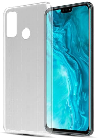 Cadorabo Hülle kompatibel mit Honor 9X LITE Hülle Silikon Handyhülle für 9X LITE Case aus [Nie vergilben Technologie], Kratzfeste und stoßfeste Schutzhülle für Honor 9X LITE - VOLL TRANSPARENT