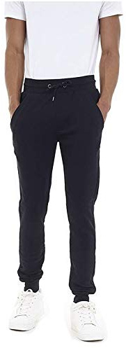 MyShoeStore Mens Slim Fits Tracksuit Bottoms Skinny Joggers Sweat Pants Fleece Jogging Ribbed Cuffed Ankle Waist Band Casual Gym Work Out Combat Track Jog Trousers Sweat Pants (AYT Black,M)