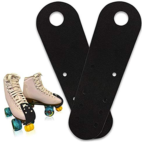 WINBST Rollschuhe Protektoren,1 Paar Rollschuh-Toe-Guards-Protektoren Leder-Flat-Toe-Guard-Protektoren Flat Toe Guards Protektoren Schutz Leder Zehenschutz Dicke Leder Zehenschutz