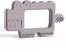 Moonkie Anneau Dentition Bebe, Jouet Dentition Bébé Silicone, Grignoteuse Bébé, Anneaux de Dentition sans BPA, Cadeau Naissance, Brosse a Dent pour Bébés 0-6 6-12 Mois(Crocodile Violet Brouillard)