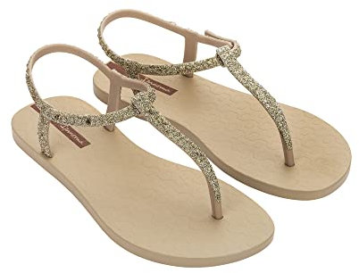 Ipanema Femme Class Brilha Fem Sandale, Beige, 37 EU