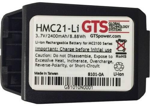 MC2100 Akku BTRY-MC21EAB0E, wiederaufladbar, 3,7 V, 2400 mAh